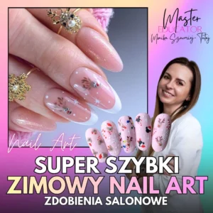 Super Fast Winter Nail Art