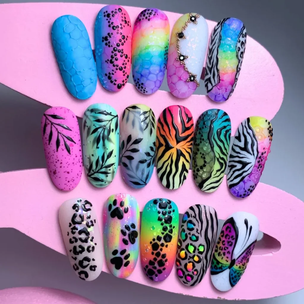 Jungle Summer Nails – kurs paznokci online