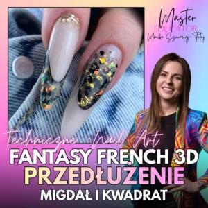 Fantasy French 3D – migdał i kwadrat